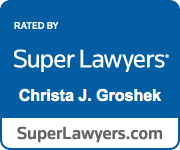 Rated by Super Lawyers | Christa J. Groshek | SuperLawyers.com